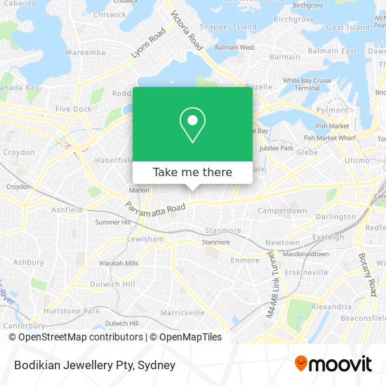 Bodikian Jewellery Pty map