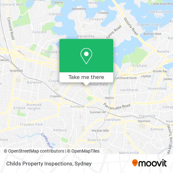 Childs Property Inspections map