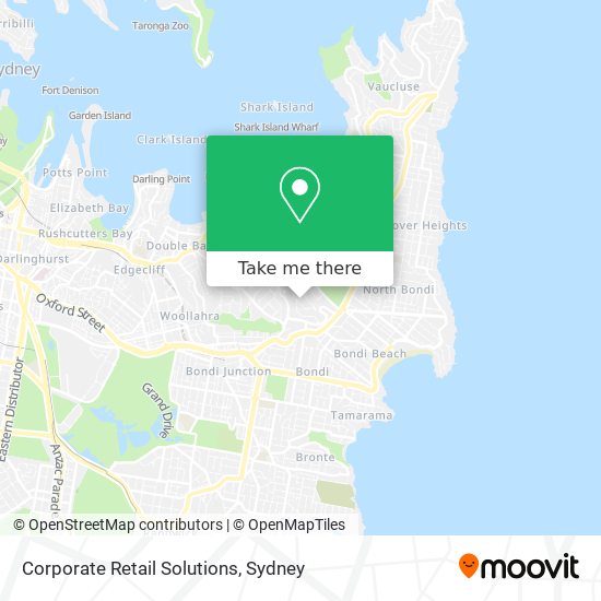 Corporate Retail Solutions map