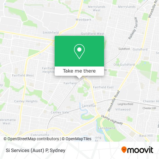 Mapa Si Services (Aust) P