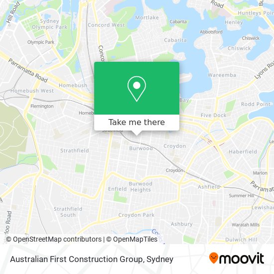 Australian First Construction Group map