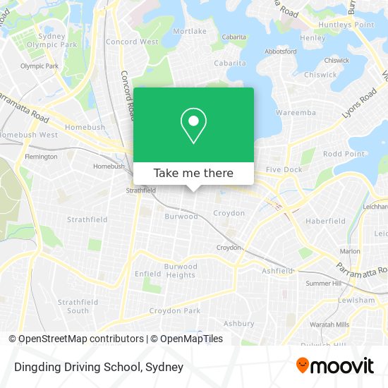 Mapa Dingding Driving School