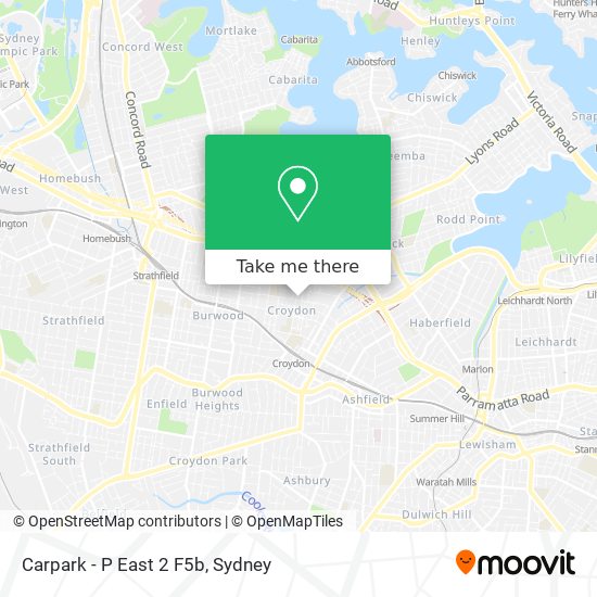 Carpark - P East 2 F5b map
