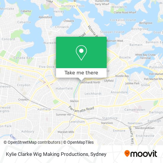 Kylie Clarke Wig Making Productions map