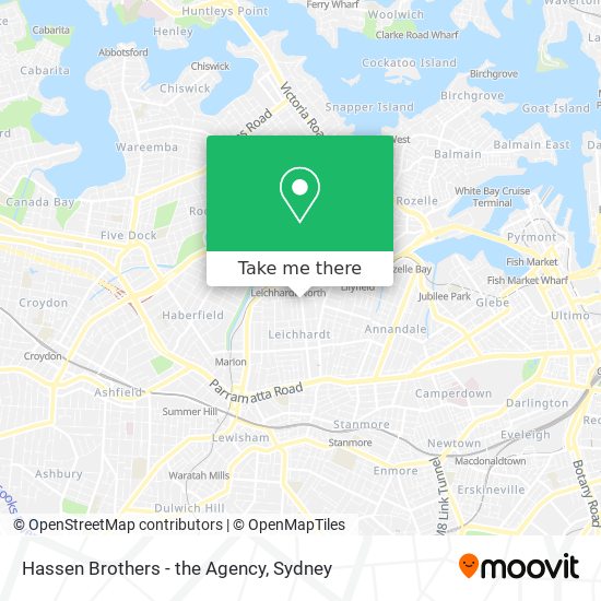 Mapa Hassen Brothers - the Agency