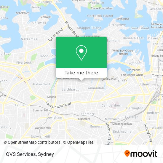 QVS Services map