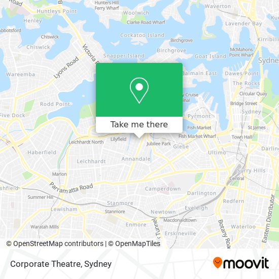 Corporate Theatre map