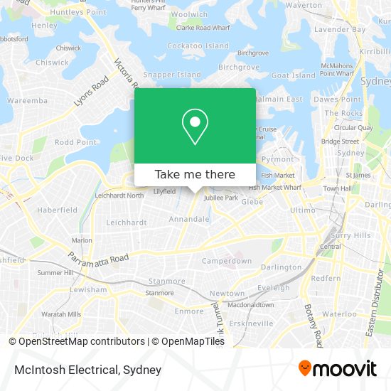 Mapa McIntosh Electrical