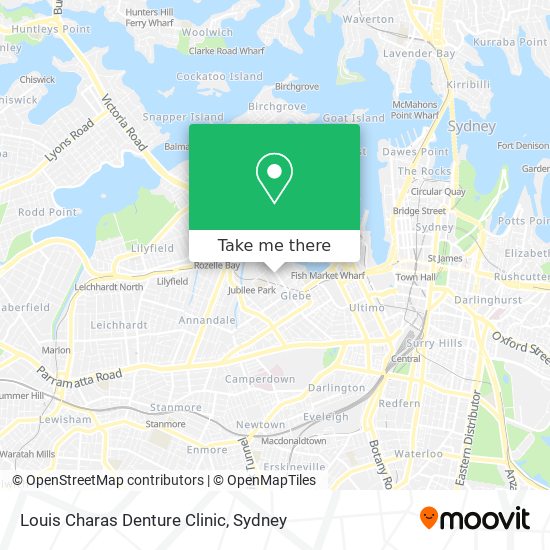 Louis Charas Denture Clinic map