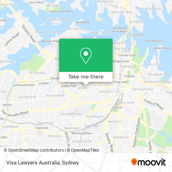 Mapa Visa Lawyers Australia