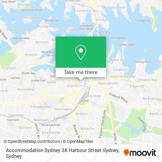 Accommodation Sydney 38 Harbour Street Sydney map