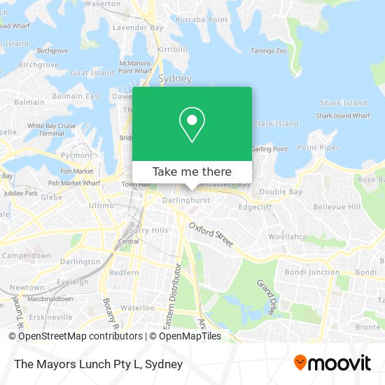 The Mayors Lunch Pty L map