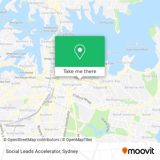 Social Leads Accelerator map