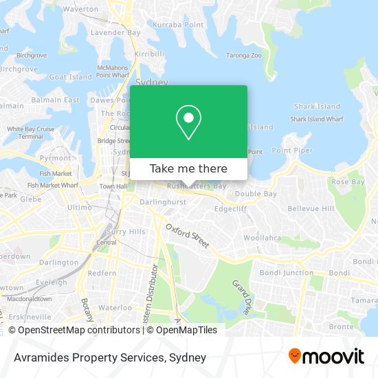 Avramides Property Services map