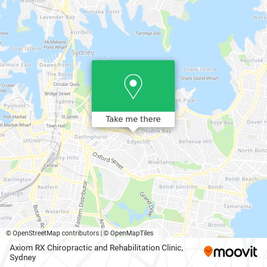 Mapa Axiom RX Chiropractic and Rehabilitation Clinic