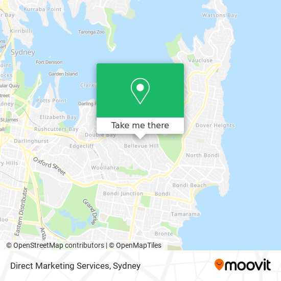 Direct Marketing Services map