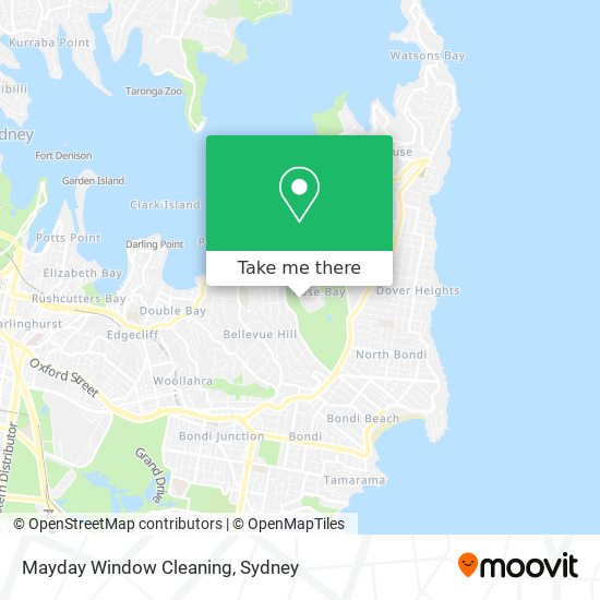 Mayday Window Cleaning map