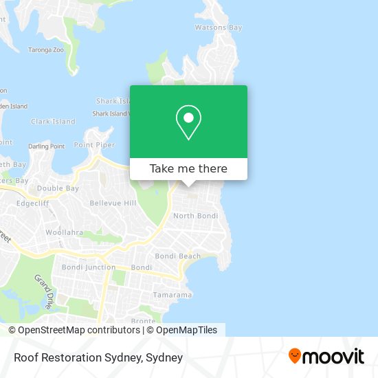 Roof Restoration Sydney map