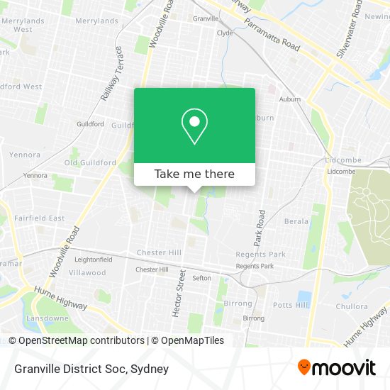 Granville District Soc map