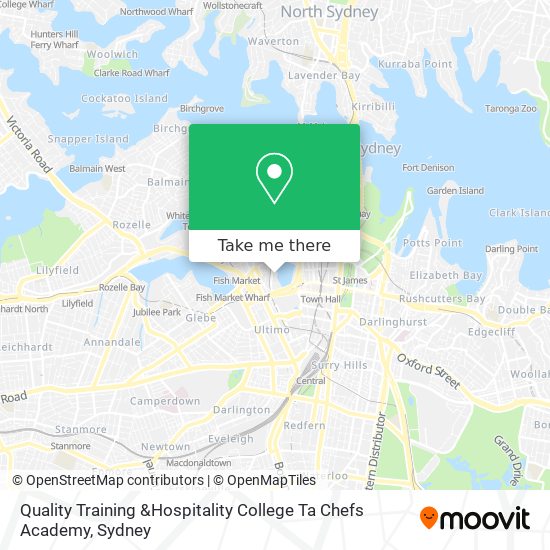 Quality Training &Hospitality College Ta Chefs Academy map