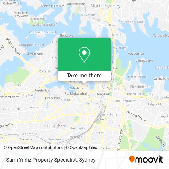 Sami Yildiz Property Specialist map