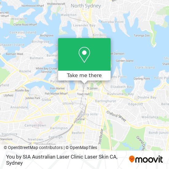 You by SIA Australian Laser Clinic Laser Skin CA map