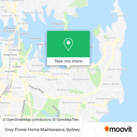 Grey Power Home Maintenance map
