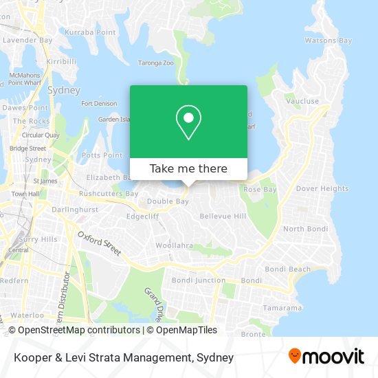 Mapa Kooper & Levi Strata Management
