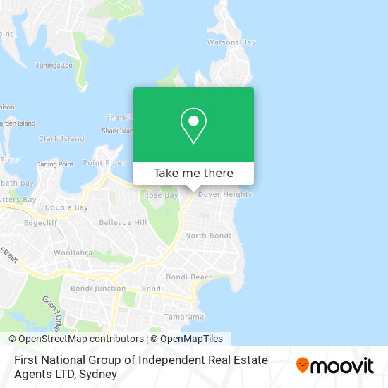 Mapa First National Group of Independent Real Estate Agents LTD