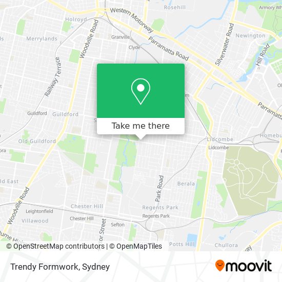 Trendy Formwork map