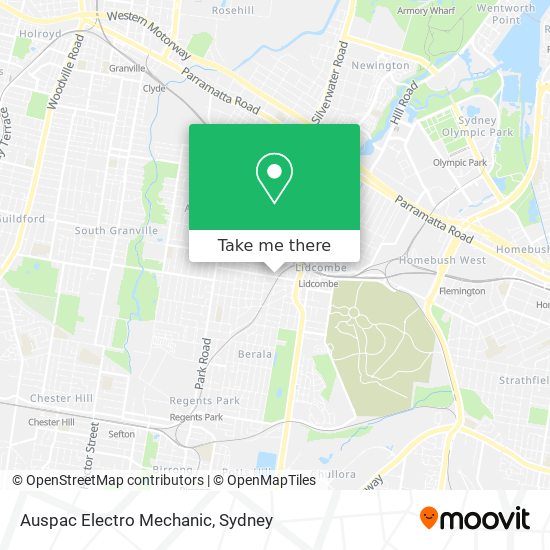 Auspac Electro Mechanic map