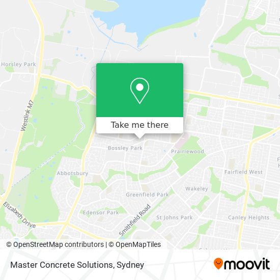 Master Concrete Solutions map
