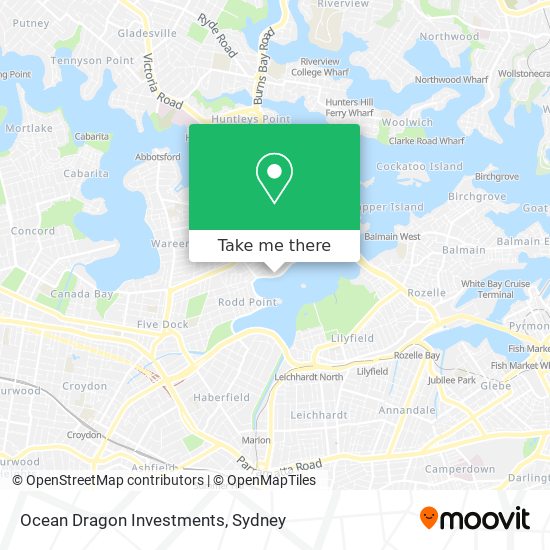 Ocean Dragon Investments map