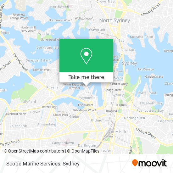 Scope Marine Services map