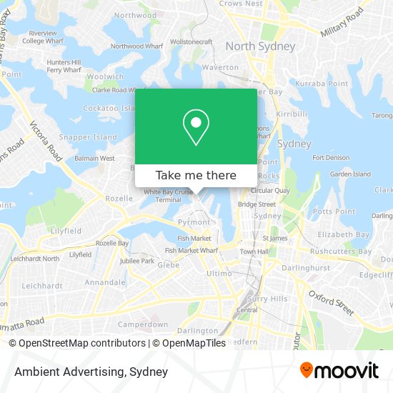 Ambient Advertising map