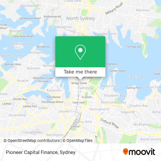Mapa Pioneer Capital Finance