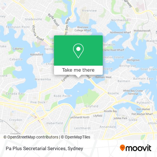 Mapa Pa Plus Secretarial Services