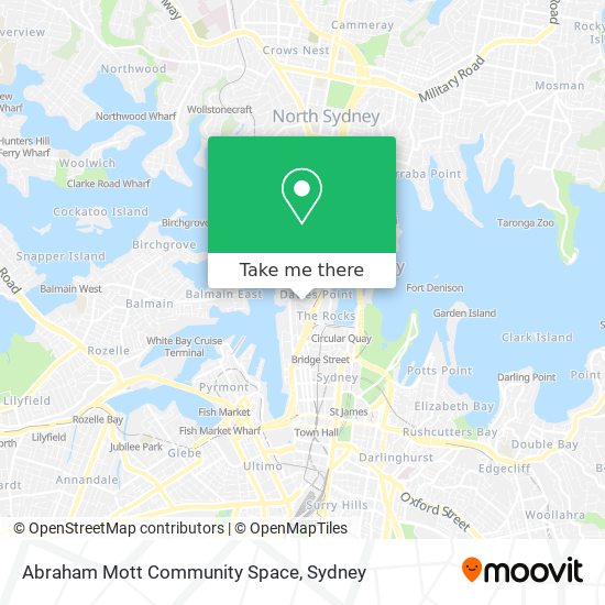 Mapa Abraham Mott Community Space