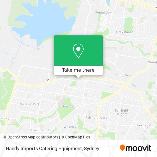 Handy Imports Catering Equipment map