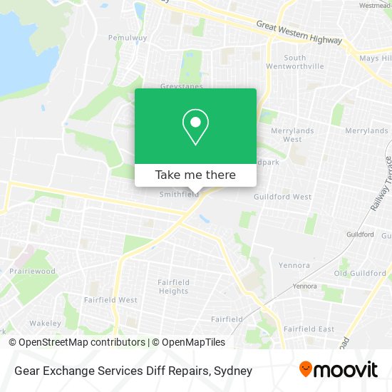 Gear Exchange Services Diff Repairs map