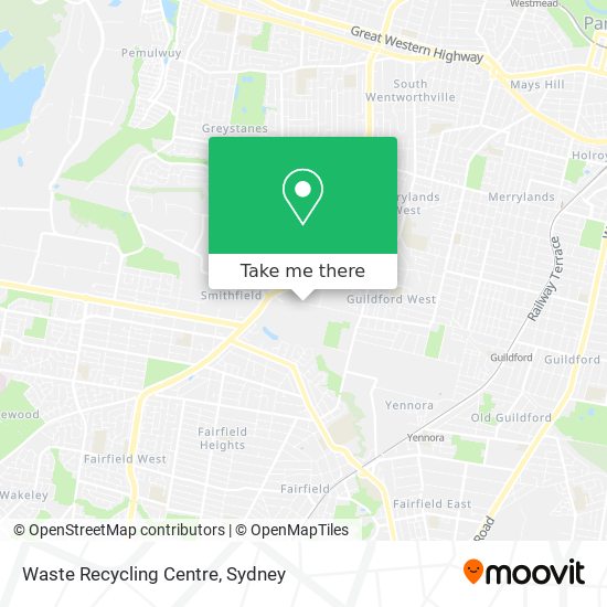 Mapa Waste Recycling Centre