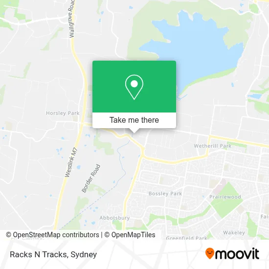 Racks N Tracks map