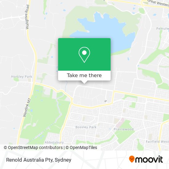 Mapa Renold Australia Pty