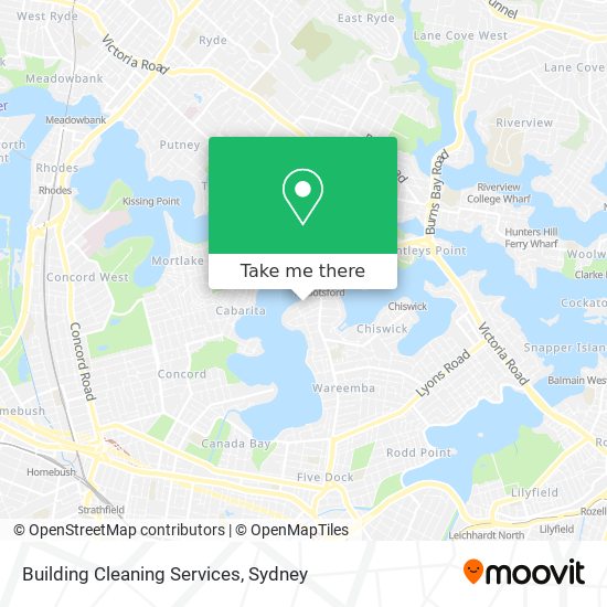 Building Cleaning Services map