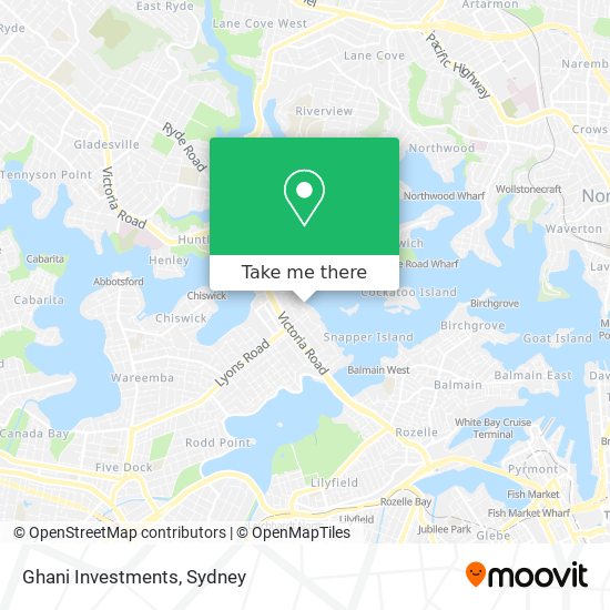 Ghani Investments map
