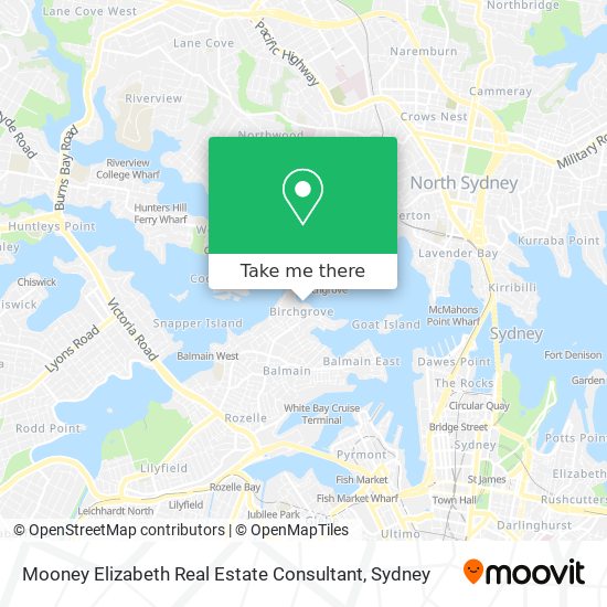 Mooney Elizabeth Real Estate Consultant map