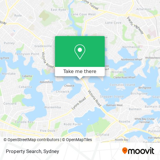 Property Search map
