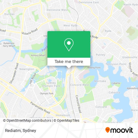 Rediatm map