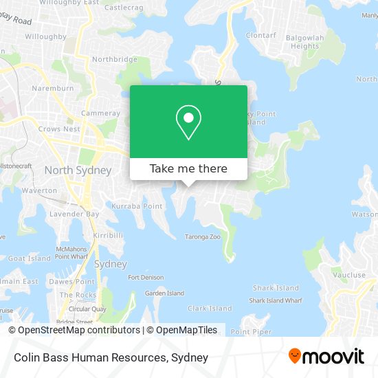 Colin Bass Human Resources map