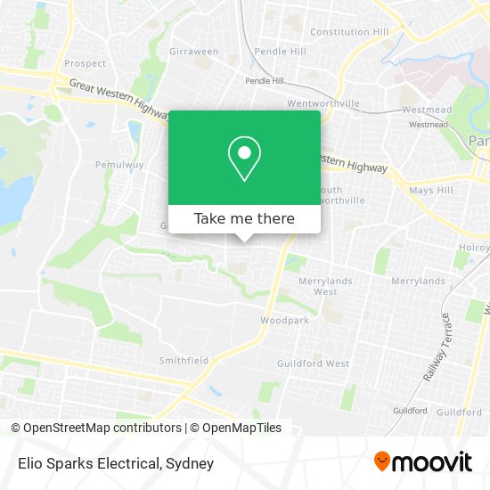 Mapa Elio Sparks Electrical